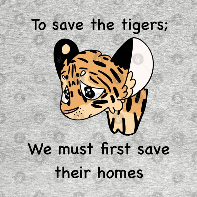 To save the tigers- by SableShroom